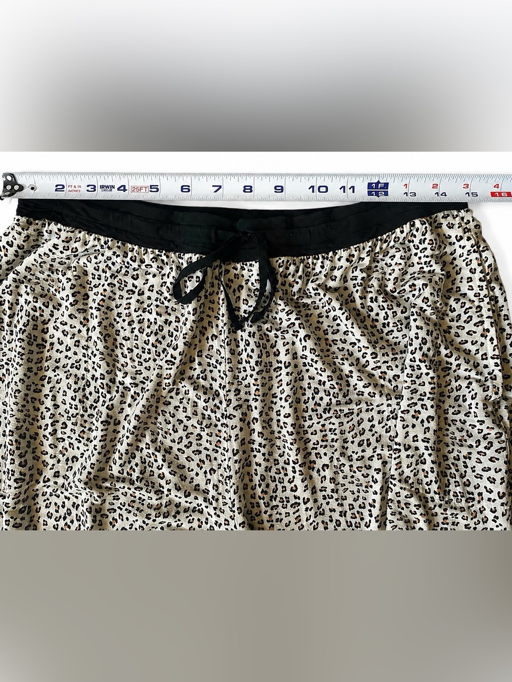 Donna Karan Leopard Pajama or Lounge Pants  XL - Picture 2 of 6
